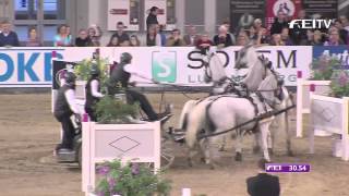 FEI World Cup™ Driving 201314 Hannover  IJsbrand Chardon [upl. by Schubert]