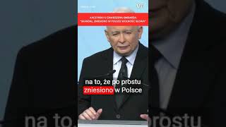 Kaczyński grzmi po zawieszeniu Babiarza w TVP quotSkandalquot [upl. by Cosme]