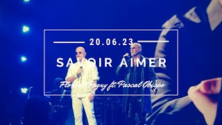 Florent Pagny ft Pascal Obispo  Savoir aimer l 20062023 La Seine Musicale [upl. by Akimal716]