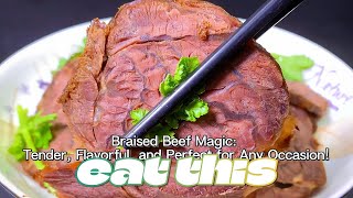 Braised Beef Magic Tender Flavorful and Perfect for Any Occasion [upl. by Niwred]