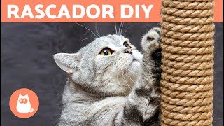 Rascador para gatos casero  Manualidades para mascotas [upl. by Ainnet]