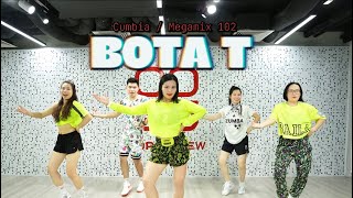 BOTA T  LUKE  CUMBIA  MEGAMIX 102  ZUMBA FITNESS  CHOREO BY ELLA [upl. by Ylrahc]