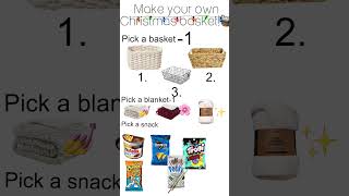 Make your basket Comment what you picked christmas lyrics music xmassongs christmasvideo [upl. by Araeic]