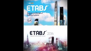 الفرق بين ETABSV16 amp ETABSV20 DXF [upl. by Htomit]