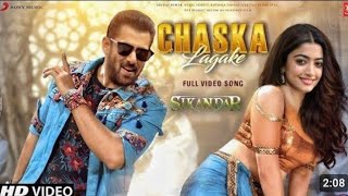 Sikandar Song The Magical Chemistry of Salman and Rashmika [upl. by Eirrej460]