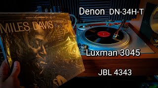 Denon DN34HT  Luxman 3045  JBL 4343 [upl. by Johnna794]