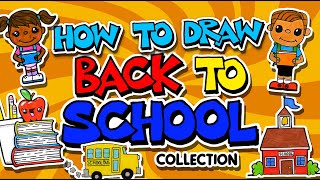 BackToSchool Art Lessons  Art For Kids Hub Collection [upl. by Foah275]