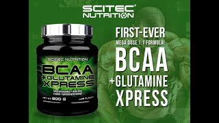 Scitec Nutrition BCAA  Glutamine Xpress [upl. by Dell]