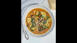 Instant Pot Minestrone Soup with Tuttorosso Tomatoes [upl. by Turley]