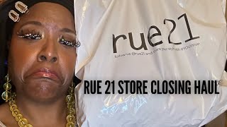 Rue 21 Store Closing Haul [upl. by Samal]