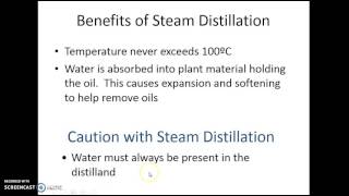 Steam Distillation [upl. by Nnanaej]