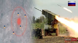 HIMARS destroys a huge Russian convoy with precise hits The Best Moments [upl. by Benni]