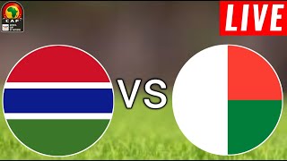 Gambia vs Madagascar Live Score l Africa Cup Nations Qualification 202425 [upl. by Einaeg]