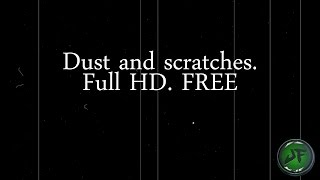 Dust and scratches old film overlay FREE damage effects overlay video for youtube [upl. by Prussian]