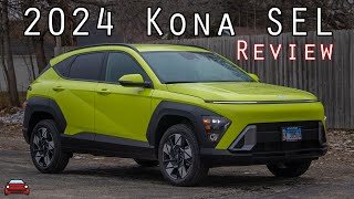 2024 Hyundai Kona SEL Review  An ALLNEW 30000 Compact Crossover [upl. by Wachtel]