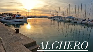 Cosa visitare nella città turistica di Alghero Sardegna 4k [upl. by Gowon]