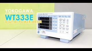 Yokogawa  요꼬가와 WT333E Digital Power Meter  중고계측기판매 렌탈 대여 [upl. by Earised520]