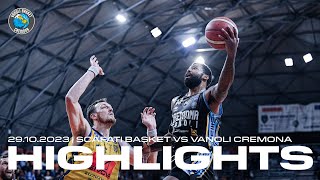 Scafati Basket 🆚 Vanoli Cremona  HIGHLIGHTS  Game 5 LBA 2324 [upl. by Neelyhtak]