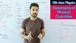 Dimensions of physical quantities  class 11 physics  physics ka safar [upl. by Reneta566]