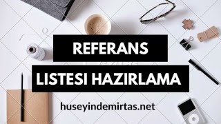 Referans listesi hazırlama Mendeley [upl. by Lexi]