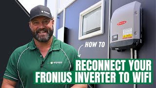 How to Reconnect Your Fronius Primo or Symo Inverter to WiFi [upl. by Kavanaugh]