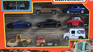 Matchbox 2024 Exclusive 9 Pack National Parks SelfDrive Bus [upl. by Naillij]