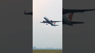 Last moment capture takeoff Airindia Airbus320 delhi viral shorts amazing trending reels [upl. by Birk331]