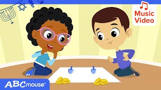 🕎 Hanukkah Oh Hanukkah Light the Menorah amp Spin the Dreidel  Festive Song for Kids  ABCmouse 🎉 [upl. by Penni]