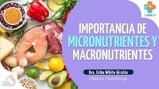 Importancia de los Macronutrientes y Micronutrientes  Tu Salud Guía [upl. by Rigdon]