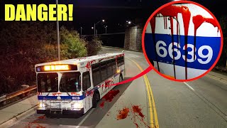 IF YOU SEE BLOOD ON A CITY BUS CALL FOR HELP it’s not SAFE [upl. by Yerfoeg924]