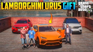 JIMMY GIFTED LAMBORGHINI URUS TO RASHEED  GTA 5 PAKISTAN [upl. by Melinde704]