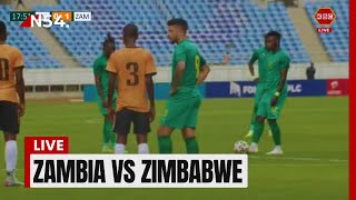 LIVE Zambia vs Zimbabwe 4 Nations Football Tournament 2024  News54 [upl. by Ecirtram24]