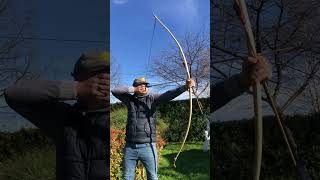 YEW LONGBOW SHOTS 🏹💥 [upl. by Irama]