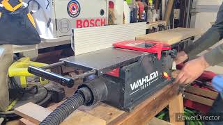 wahuda 8quot jointer review [upl. by Aenehs]