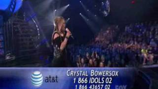 Crystal Bowersox  quotMaybe Im Amazedquot [upl. by Ardnoik]