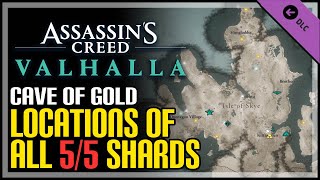 All Cave of Gold Shards Locations AC Valhalla [upl. by Otsuaf]