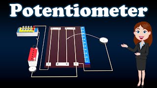 Potentiometer Full animated explanation in hindi  Current Electricity Physics 12th class [upl. by Odlavso]