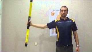 rotator cuff rehab with body blade [upl. by Lotsyrc]