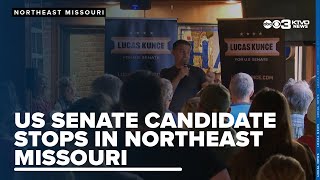 US Senate candidate makes stops Macon County Kirksville [upl. by Dail506]