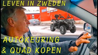 LEVEN IN ZWEDEN autokeuring amp quad kopen [upl. by Airlia]