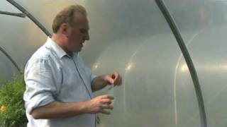 Repair a Polytunnels Polythene  V63 [upl. by Rosy]