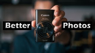 How to Take BETTER Pictures With The Canon PowerShot ELPH 360 HS TIPS and WALKTHROUGH [upl. by Ilamad]