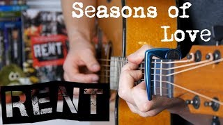 Seasons of Love  Rent Musical  Fingerstyle Guitar Cover [upl. by Poppo]