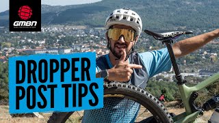 How To Use A Dropper Seat Post Like A Pro [upl. by Nosremaj565]