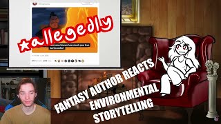 Fantasy Author Reacts  Trope Talk Environmental Storytelling by Overly Sarcastic Productions [upl. by Itoc]