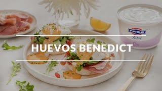 Receta Huevos Benedictinos Con Salsa Holandesa de Yogur [upl. by Geraldine]