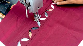 Very Easy and Beautiful Sleeves Design Cutting and Stitching [upl. by Aicenat]