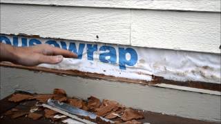 How to Replace Clapboard Siding Video [upl. by Auqinahc]