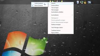 Große Symbole für Symbolleisten in der Windows 7 Superbar [upl. by Kahler976]