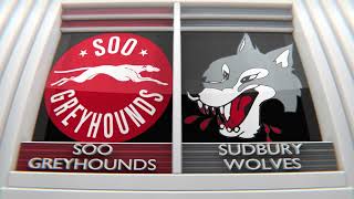 Game 8 Highlights Sudbury Wolves vs Soo Greyhounds [upl. by Suiravad712]